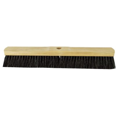 Room broom 50 cm, horsehair, with shaft hole