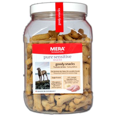 Hunde Snacks Mera Dog Goody Snacks Truthahn Reis