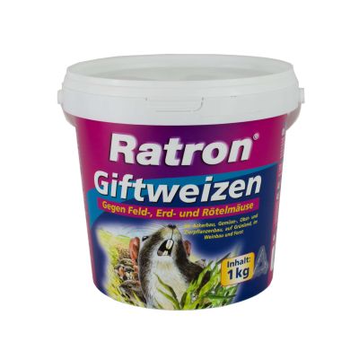 Ratron Giftweizen< 0029% 1 kg  Mäuseköder & Rattenköder Frunol Weizenköder
