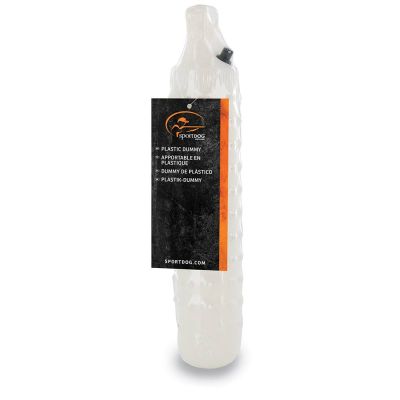 PLASTIC DUMMY - white sport dog SAC30-13298