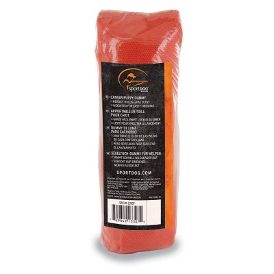 Sport dog CANVAS DUMMY for puppies - orange SAC30-13307