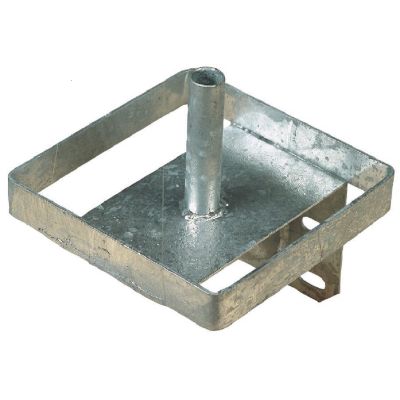 Salt leak stone holder metal