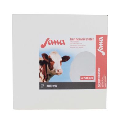 SANA Filterscheiben Kannenvliesfilter 220 mm