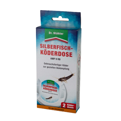 Silverfish bait tin - biocide against silverfish infestation