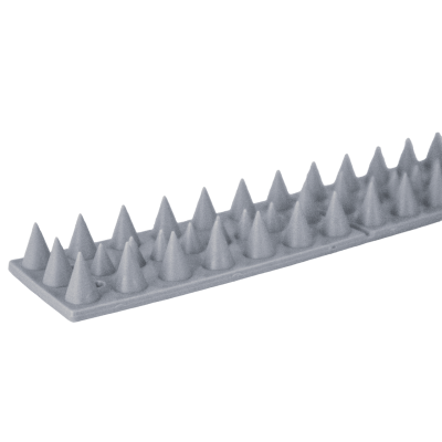 Bird repellent strips 50cm - anti-climbing strips & bird repellent in grey