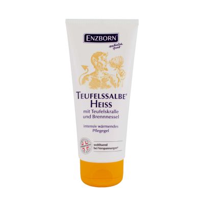 Teufelssalbe wärmend - 100ml Teufelskralle Pflegegel HEISS