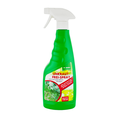 Dr. Stähler Unkrautfrei-Spray 750 ml - Nahaufnahme Inhaltsstoffe