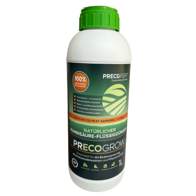 Organic fertiliser "Precogrow" 1000ml - organo-mineral concentrate 100% natural ingredients