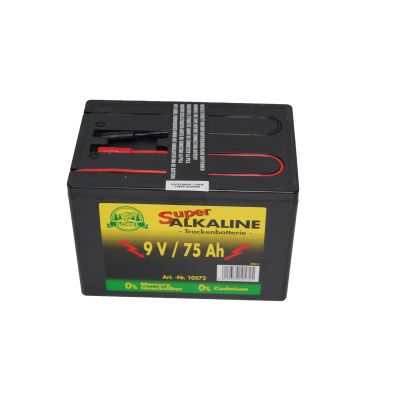 Weidezaun Batterie 9 Volt 75 AH, Alkaline