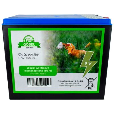 Fence battery 9 volt 130 AH