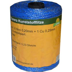 Torero Kunststofflitze 400m - blau