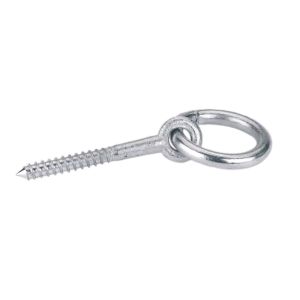 Bars ring with wood screw 10 x 80
