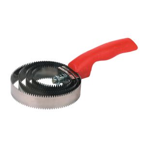Spiral Striegel, finely serrated