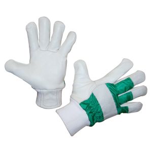 Winter glove cowhide full leather Wood size 9 to 12