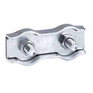 Cable connector, stainless steel, for 6 mm steel cable, 5 St. SB