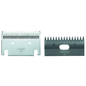 Heiniger blades for cattle horses 703-550 upper blade 23 teeth bottom blade 31 teeth