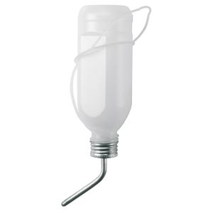 Rabbit bottle plastic with glass tubes