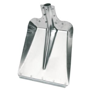 Alu shovel size 7, 32 cm with steel edge