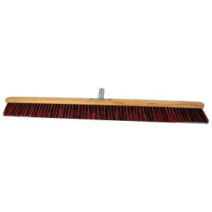 Room broom 100 cm harangue/Elaston mix with metal stick holder