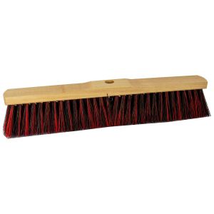 Room broom 50 cm harangue/Elaston mix with shaft hole