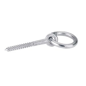 Bars ring with wood screw 10 x 80, 2 PCs.