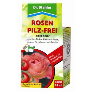 Boccacio ® roses fungus-free by Dr. Staehler, 24 ml bottle - gray suspension concentrate against fungal diseases