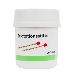 Dilatationsstifte mit Salbe - 20 Stück 