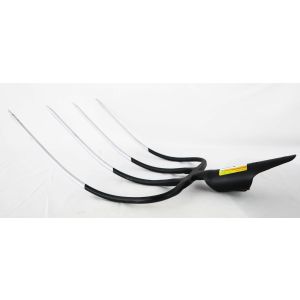 Victoria manure fork, 4 tines, 31 x 23 with spring duels