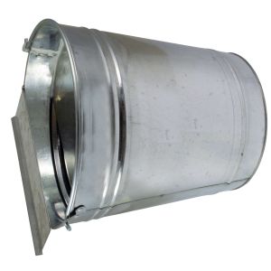 Galvanized poultry drinking bucket