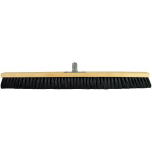 Room broom 80 cm, hair blend, with metal stick holder