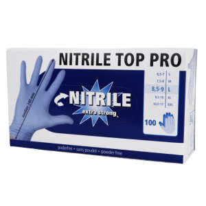 Nitriles all purpose gloves 5.5 mil, 100 pieces, size L