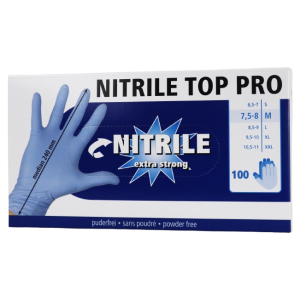 Nitriles all purpose gloves 5.5 mil, 100 pieces, size M