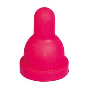 Red replacement teat for lamb bucket