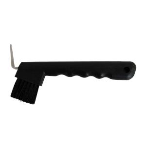 Hufkratzer mit Bürste - schwarz