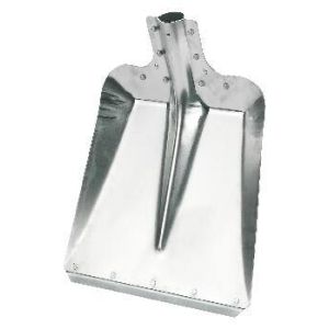 Alu shovel size 5, 28 cm with steel edge