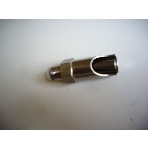 Nipple steel 3/8 "1/2" thread