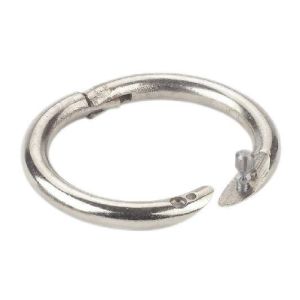 Nickel plated Bull nose ring