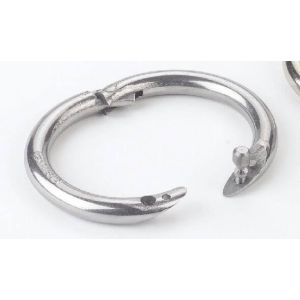 Bull nose ring screw