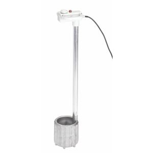 Calf milk warmer with handle