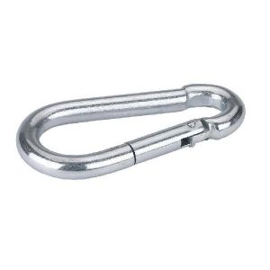 Zinc-plated carabiner 100 mm / 10 mm