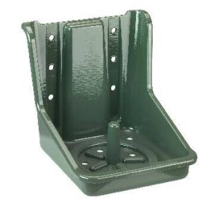 Green salt leak stone holder, PVC