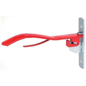 Saddle rack, foldable, Red