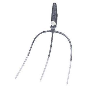 Scattering fork Victoria, 3 tines, 33 x 32 with spring duels