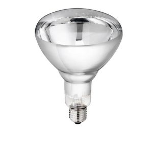 Philips infrared bulb 250 w White