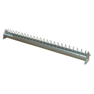 Chicks feeding trough galvanized 75 cm