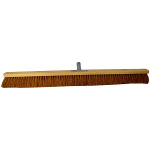 Room broom coconut 100 cm with metal stick holder