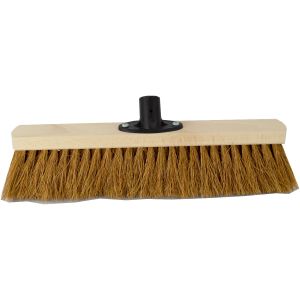 Room broom 40 cm coconut with quick set holder