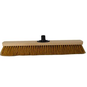 Room broom 60 cm coconut with quick set holder