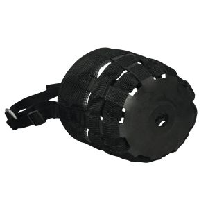 Muzzle, nylon - black for Warmblood