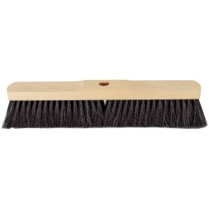 Room broom 40 cm, horsehair, with shaft hole